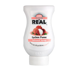 Re’al Lychee Puree Infused Syrup 500ml