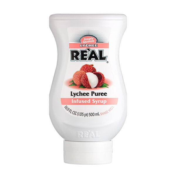 Re’al Lychee Puree Infused Syrup 500ml
