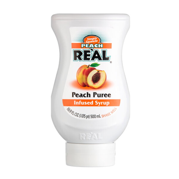 Re’al Peach Puree Infused Syrup 500ml