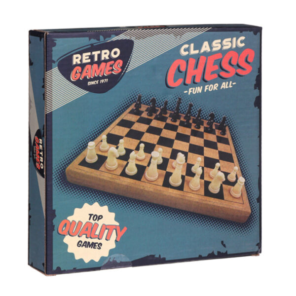 Retro Games Classic Chess Board Set