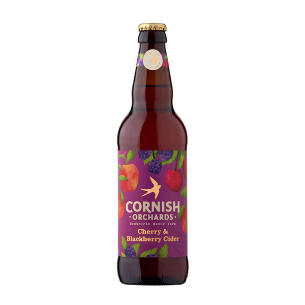 Cornish Orchards Cherry & Blackberry Cider 500ml