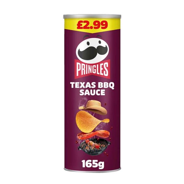 Pringles Texas BBQ Sharing Crisps PM 165g