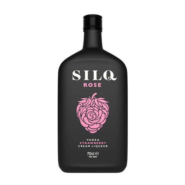 Silq Rose Strawberry Vodka Cream Liqueur 70cl 700ml