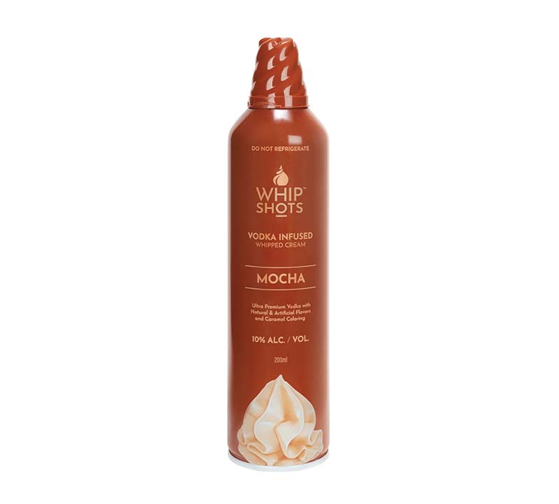 Whip Shots Vodka Infused Mocha Whipped Cream 200ml