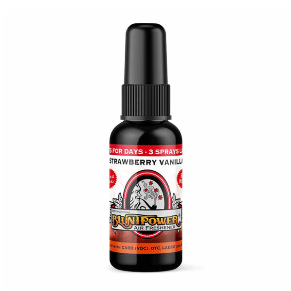 Bluntpower Strawberry Vanilla Air Freshener 1.5oz 44.4ml