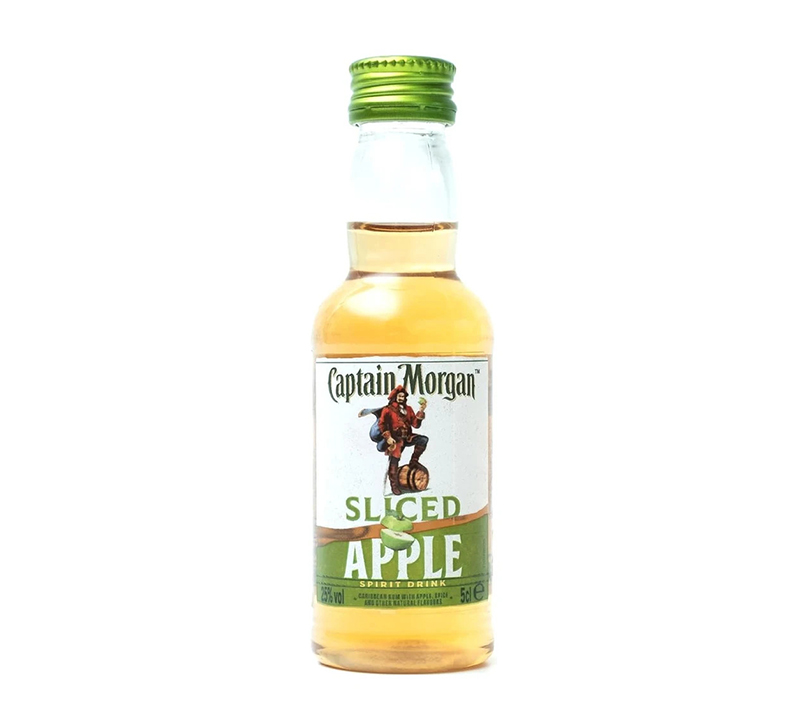 Captain Morgan Sliced Apple Rum Miniature 5cl 50ml