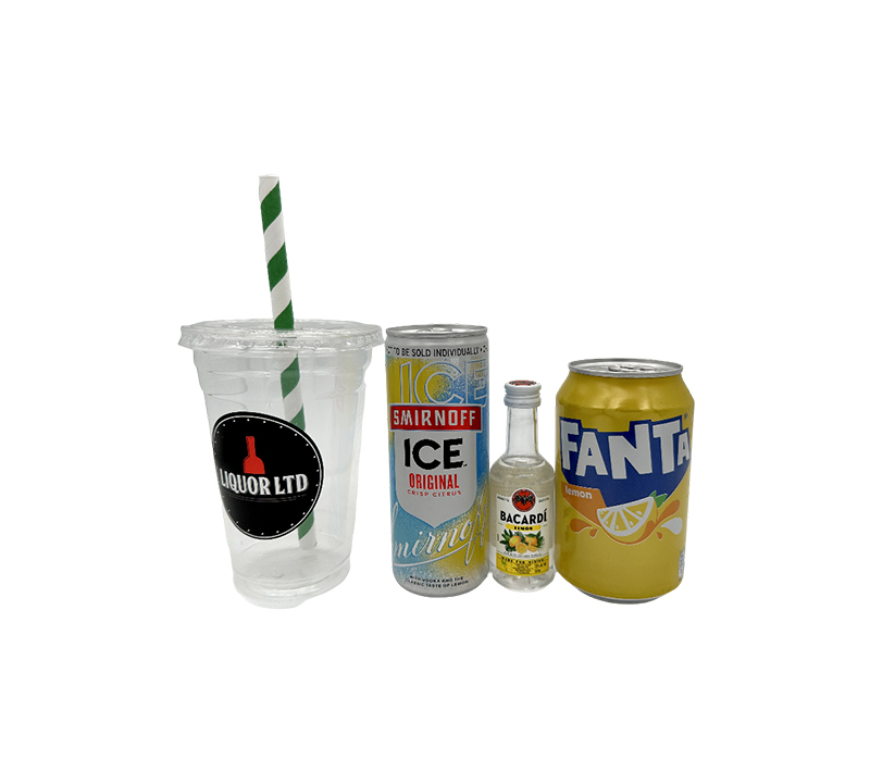 When Life Gives You Lemons DIY Cocktail Bag - Bacardi Limon, Smirnoff Ice & Fanta Lemon Liquor Ltd