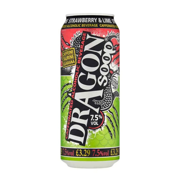 Dragon Soop Strawberry & Lime 500ml