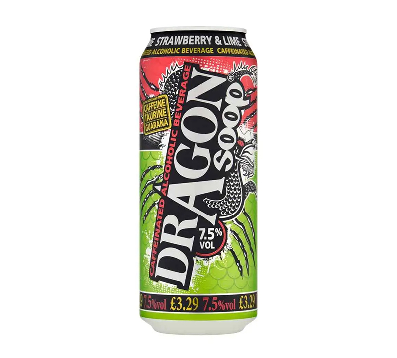 Dragon Soop Strawberry & Lime 500ml