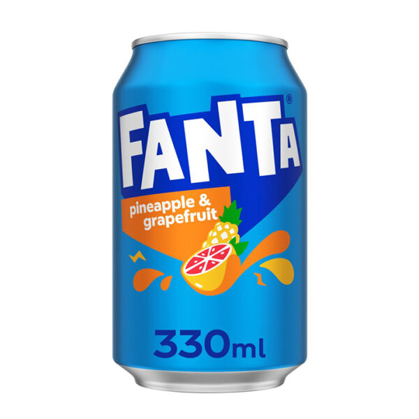 Fanta Pineapple & Grapefruit Can 330ml