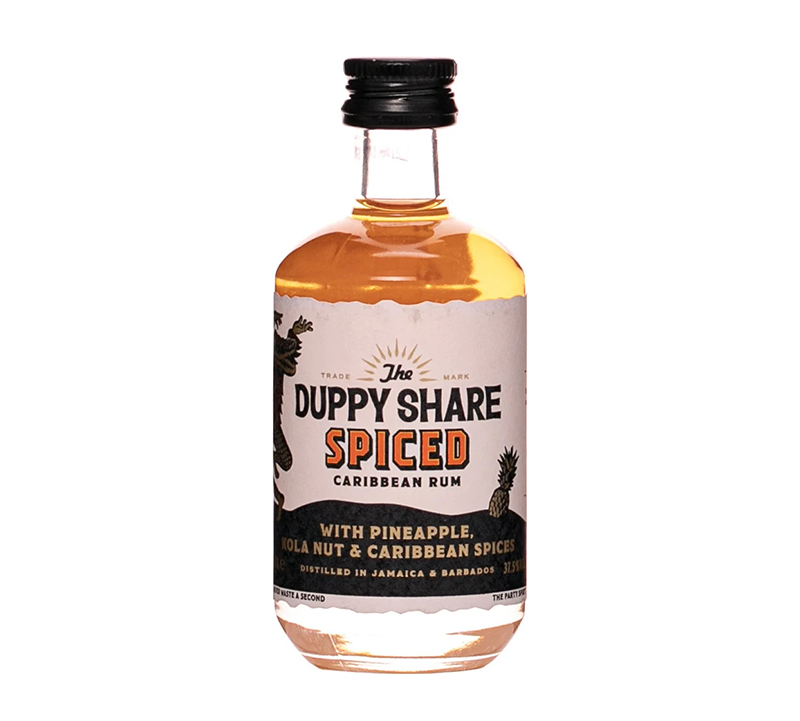 The Duppy Share Spiced Caribbean Rum Miniature 5cl 50ml