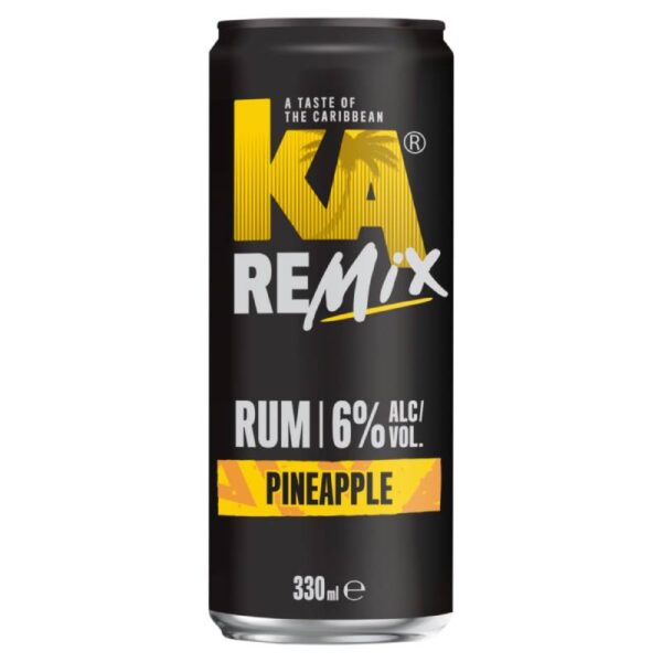 KA Remix Rum Pineapple 330ml