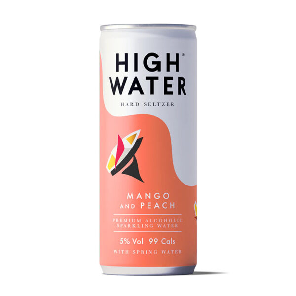 High Water Mango And Peach Hard Seltzer 250ml