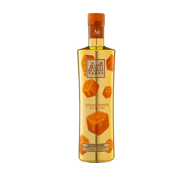 AU Vodka Sticky Toffee Limited Edition 70cl 700ml
