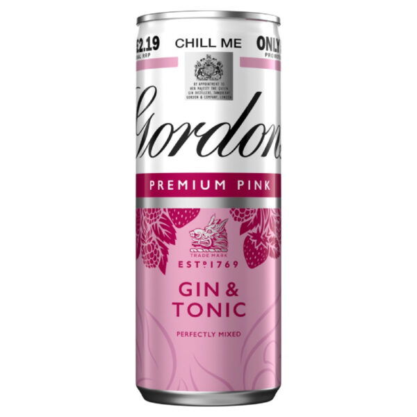 Gordon's Premium Pink Gin & Tonic