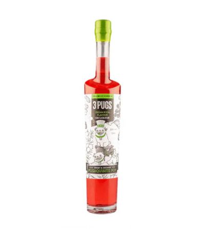 3 Pugs Cream Soda Gin Liqueur 50cl 500ml