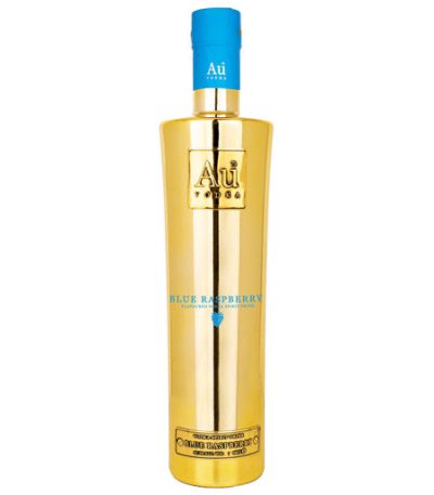 AU Vodka Blue Raspberry 70cl / 700ml Liquor LTD Next Day Delivery
