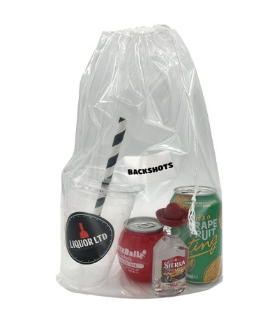 Backshots DIY Cocktail Bag - Tequila, BuzzBallz & Grapefruit Ting