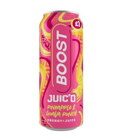 Boost Energy Juic'd Pineapple & Guava Punch 500ml