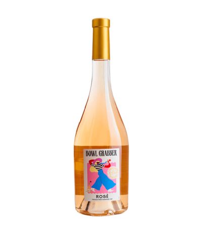 Bowl Grabber Pale French Rose Wine 75cl 750ml