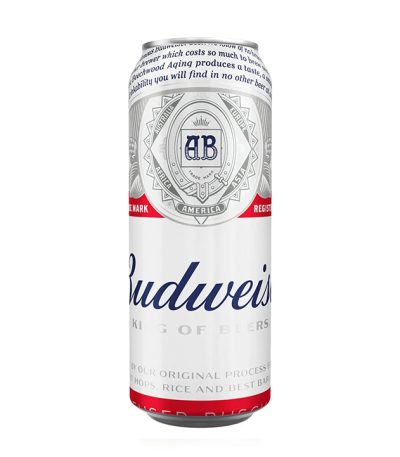 Budweiser Lager Can 500ml