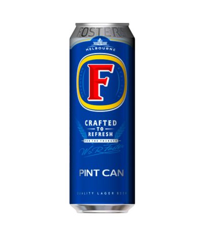 Fosters Lager Beer Can 568ml