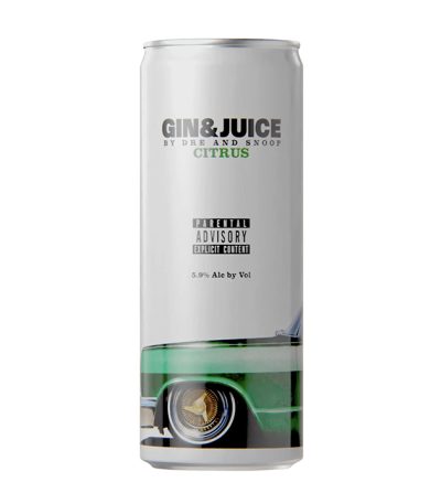 Gin & Juice by Dre and Snoop Citrus RTD Can 250ml