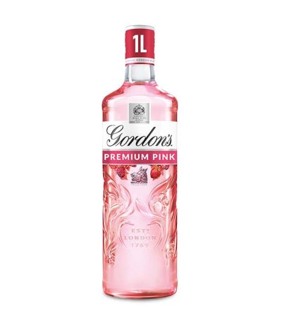 Gordons Premium Pink Distilled Gin 1L
