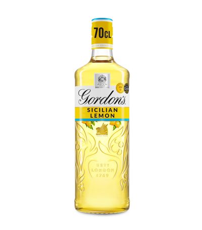 Gordon's Sicilian Lemon Distilled Flavoured Gin 70cl 700ml