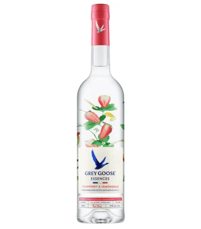 Grey Goose Essences Strawberry & Lemongrass 75cl 750ml
