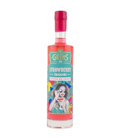Grins Strawberry Daiquiri Cocktail Gin Liqueur 50cl 500ml Img