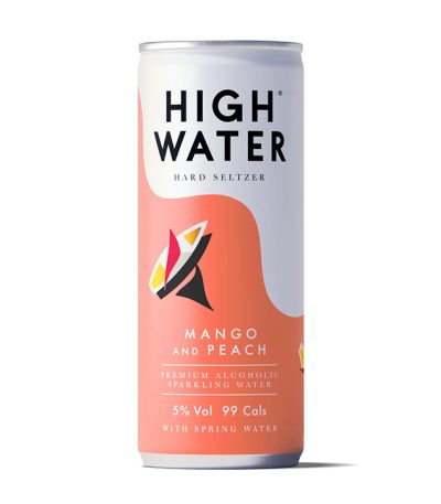 High Water Mango And Peach Hard Seltzer 250ml
