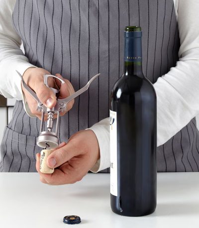 Ikea Idealisk silver corkscrew with bottle opener Gllry 1
