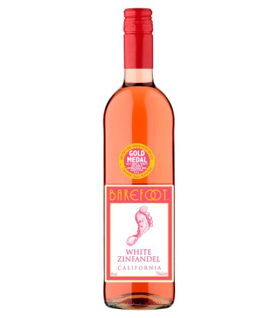 Barefoot White Zinfandel Personalised Bottle Custom Label