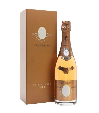 Louis Roederer Cristal Rose Champagne 2008 75cl 750ml
