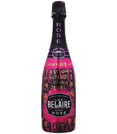Luc Belaire Rose Artwork By Gregoire Devin Sparkling Wine 75cl 750ml