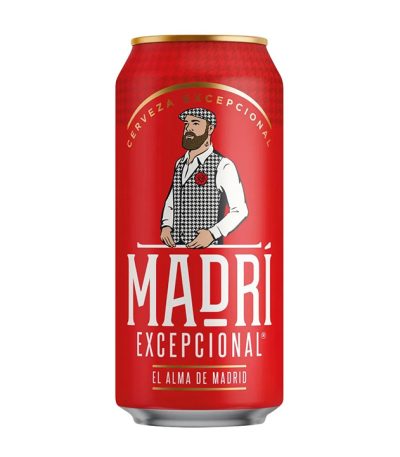 Madri Excepcional Lager Can 440ml