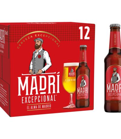 Madri Excepcional Premium Lager 12x330ml