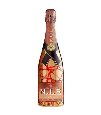 Moet & Chandon N.I.R Nectar Imperial Rose Dry Champagne 75cl 750ml