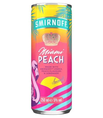 Smirnoff Miami Peach Premix 250ml