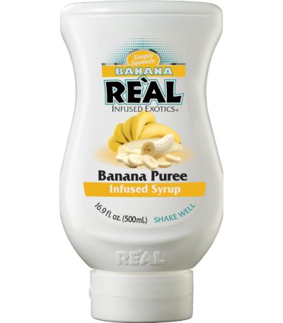 Re'al Banana Puree Infused Syrup 500ml