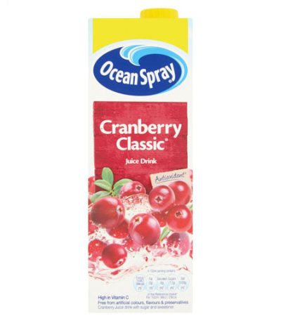 OceanSprayCranberryJuice
