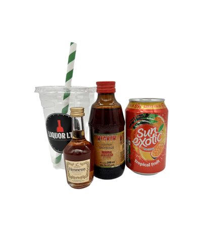 Shangum DIY Cocktail Bag – Magnum, Hennessy & Exotic Flavors Items