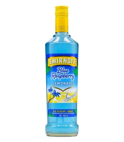 Smirnoff Blue Raspberry Vodka 75cl