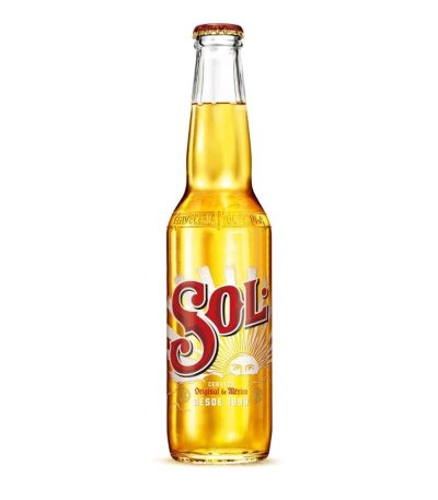Sol Original Lager Beer Bottle 330ml